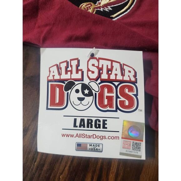 NWT VINTAGE REDSKINS ALL STAR DOGS TSHIRT - Picture 2 of 3